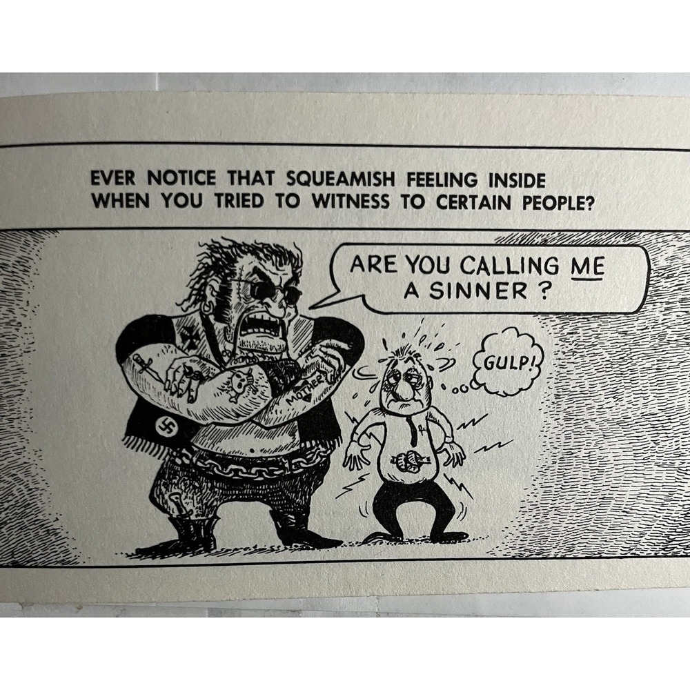 This Book Has Been Banned by Jack T. Chick 1969 Bible Tract NEW! Religious NOS - Picture 4 of 4